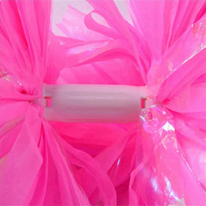 2pcs Cheerleading Pom Poms with Handle Cheer Balls Dance Cheerleading Accessories Cheering Squad Spirit Team Sports Dance Props