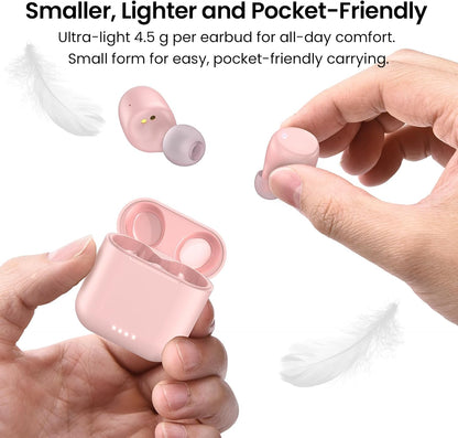 T6 Wireless Earbuds Bluetooth 5.3 Stereo Sound in Ear Headphones