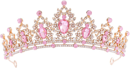 Crystal Tiaras Crowns for Women Wedding Birthday Halloween Crowns