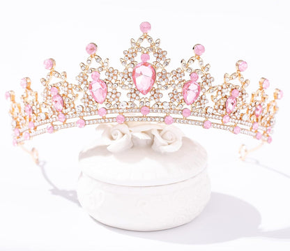 Crystal Tiaras Crowns for Women Wedding Birthday Halloween Crowns