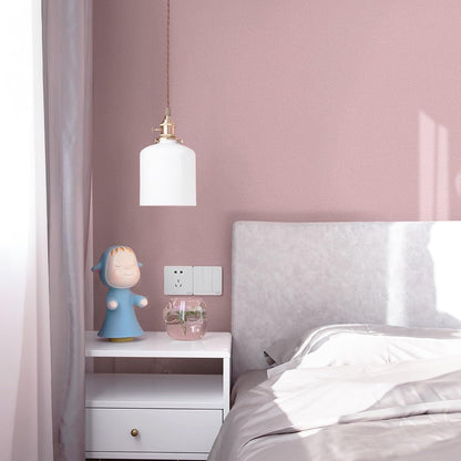 Pink Wallpaper Peel and Stick Pink Contact Paper 17.7''×118''Removable Self-Adhesive Wallpaper Matte Contact Paper for Cabinets and Drawers Girls Bedroom Vinyl Roll