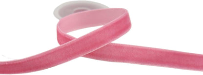 Velvet Ribbon for Gift Wrapping Christmas Decoration (07 (Peach), 3/8" (10mm) x 10 Yards)