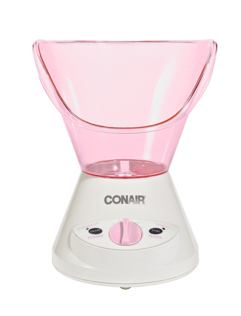 True Glow Moisturizing Mist Facial Sauna System; Pink / Cream