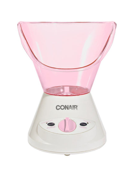 True Glow Moisturizing Mist Facial Sauna System; Pink / Cream
