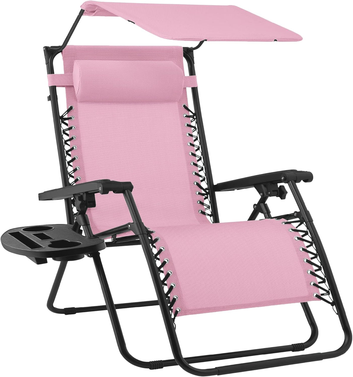 Zero Gravity Chair Recliner w/Canopy Shade