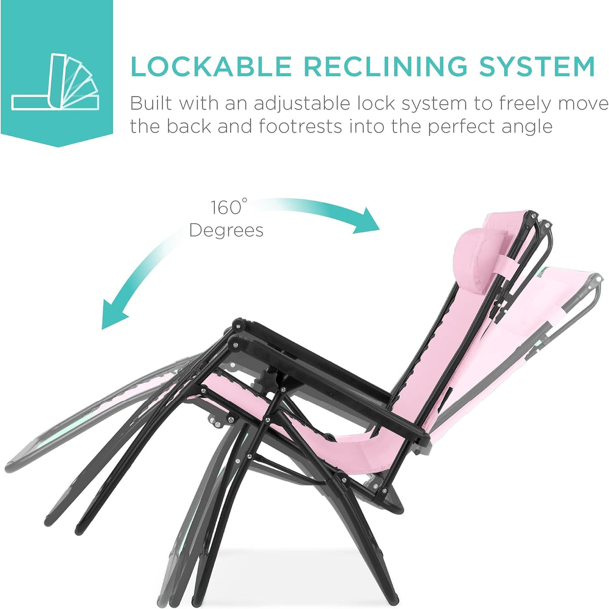 Zero Gravity Chair Recliner w/Canopy Shade