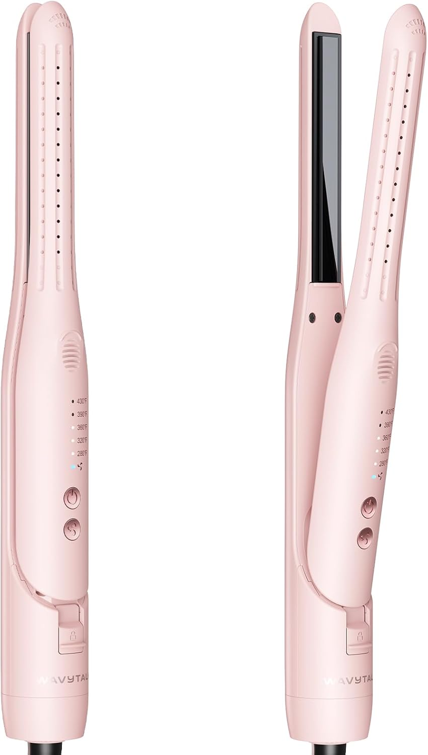 Wavytalk Cool Curl Pencil 0.65" Airflow Curling Iron for Short Hair & Pixie