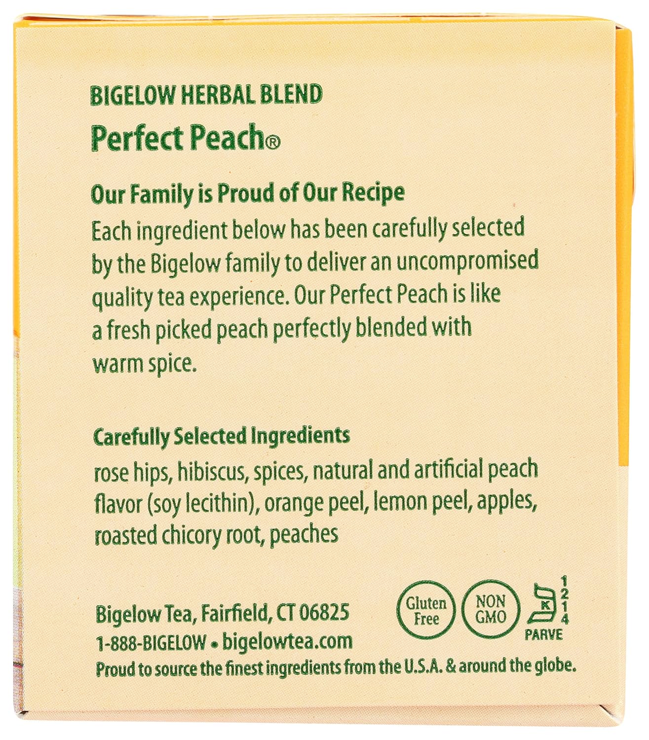 Perfect Peach Tea Bags, 20 ct
