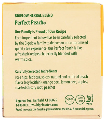 Perfect Peach Tea Bags, 20 ct