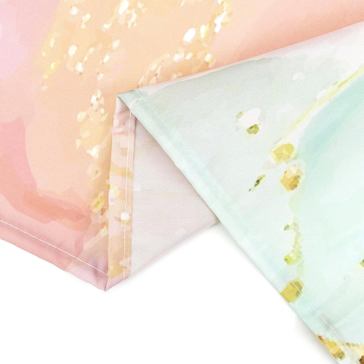 Pink Marble Shower Curtain for Bathroom,Turquoise Marble Luxury Shower Curtain with Hooks,Modern White and Gold Abstract Bathroom Shower Curtain Set Bathroom Decor,72L X 60W inches