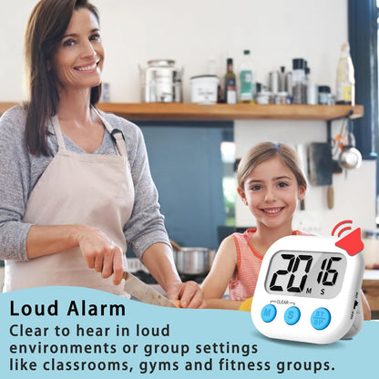 Digital Kitchen Timers, Classroom Timers for Kids Teachers, 6 Color