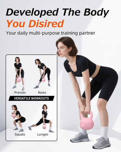 Soft Kettlebell, Safe Strength Training Kettle bell,Cushioned Impact Weight