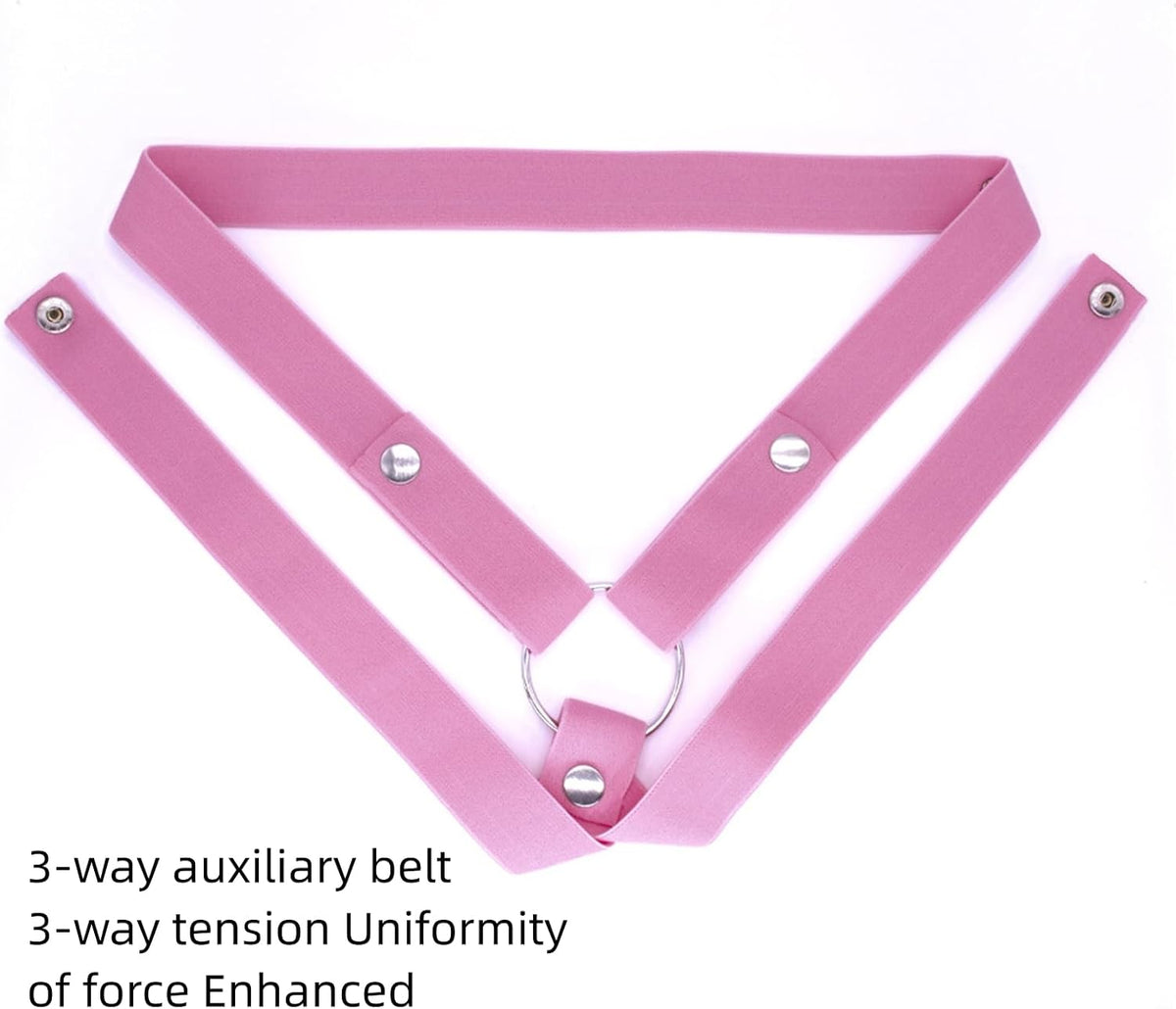 Men's Fixed and Versatile Sports Stand with 3-Way Locking A266-SS (Pink)