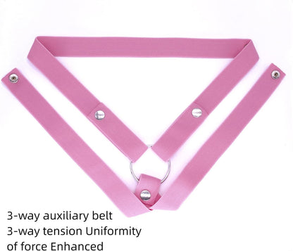 Men's Fixed and Versatile Sports Stand with 3-Way Locking A266-SS (Pink)