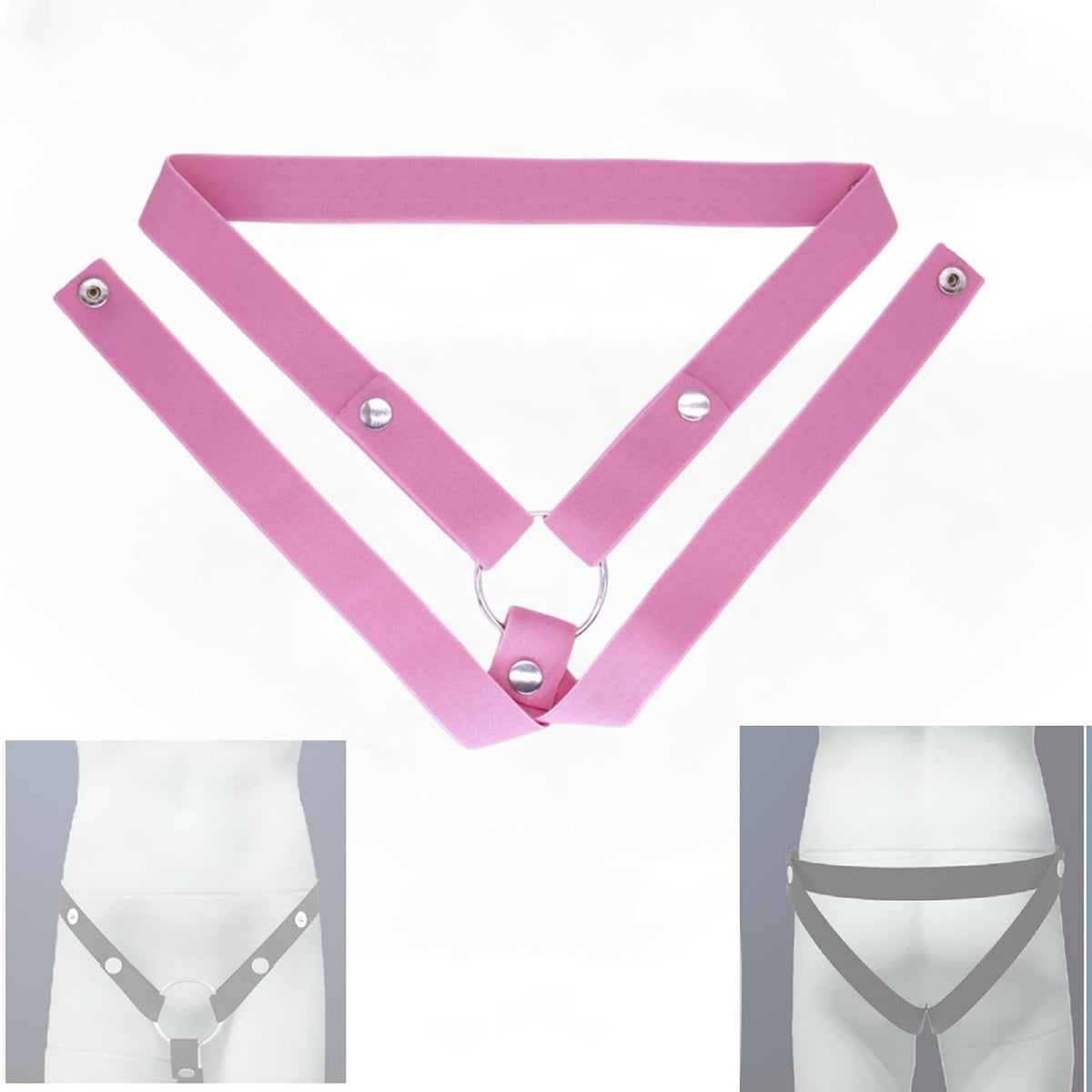 Men's Fixed and Versatile Sports Stand with 3-Way Locking A266-SS (Pink)