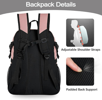 Basketball Backpack with Ball Compartment - Ventilated Shoe Pocket Fits US Size 15, Water Resistant 30L Sports Bag for Men Women Teen Athletes Practice Travel