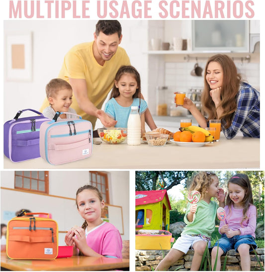 Kids Insulated Lunch Box for Boys Girls,Back to School,Office
