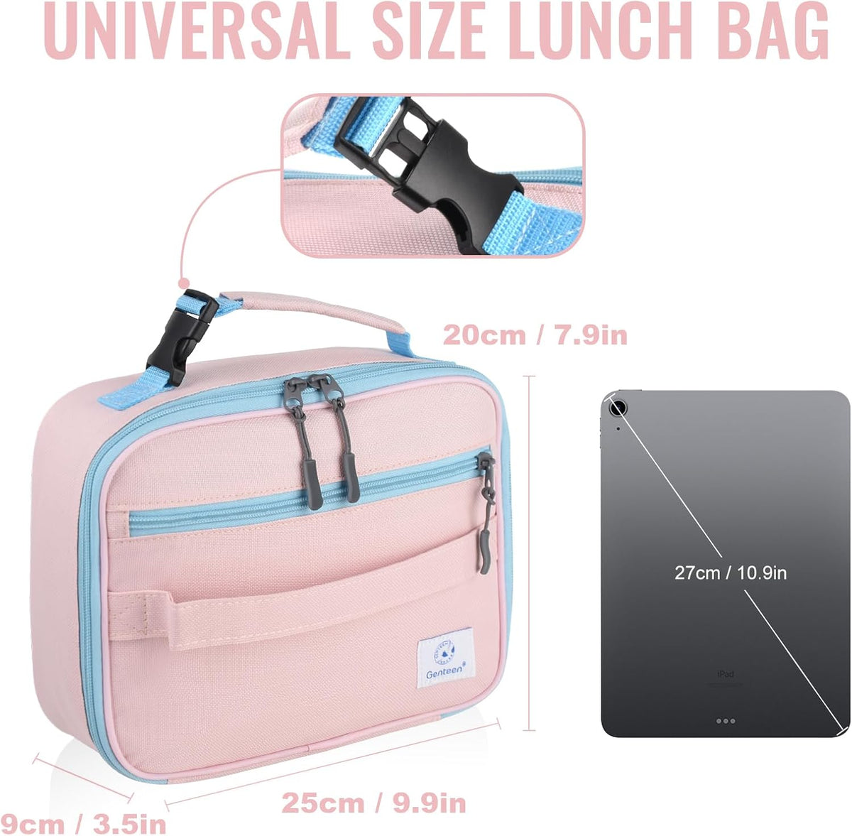 Kids Insulated Lunch Box for Boys Girls,Back to School,Office