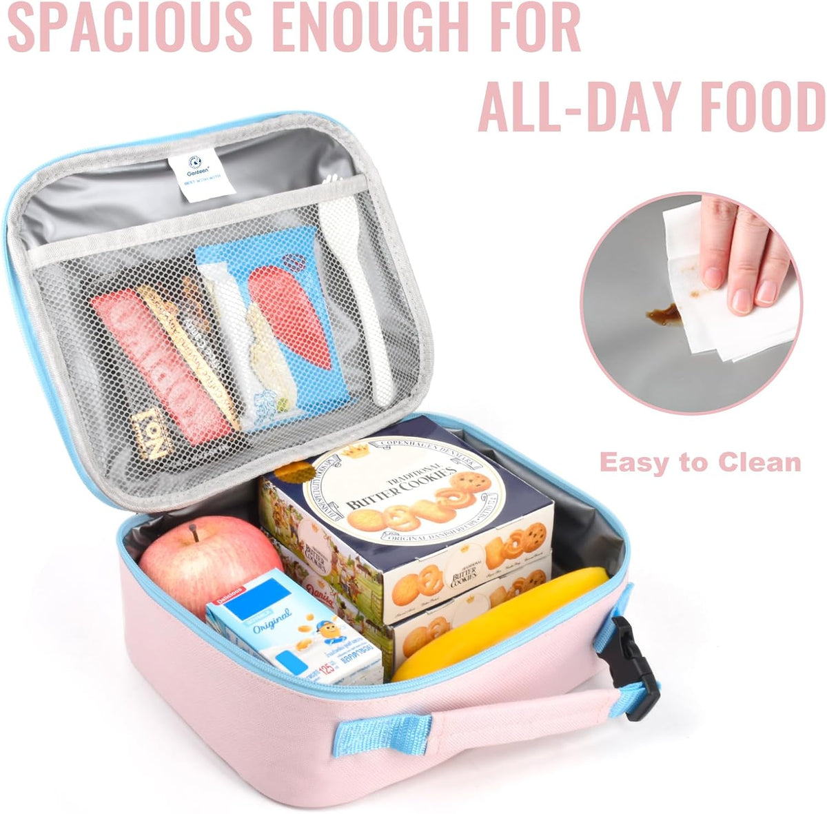 Kids Insulated Lunch Box for Boys Girls,Back to School,Office