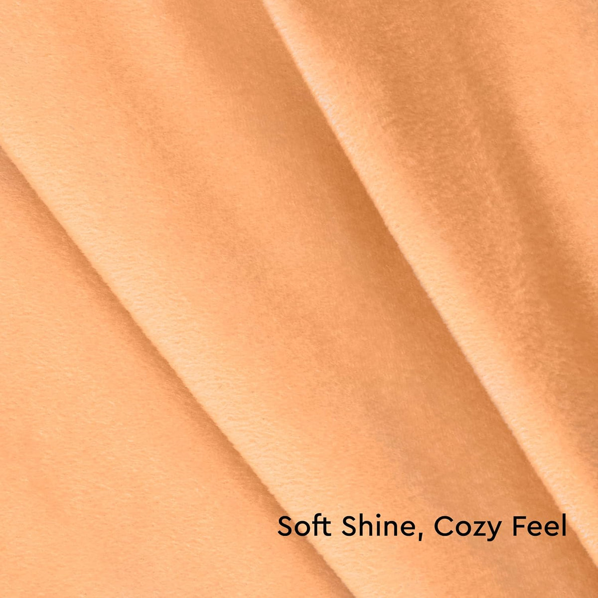 Velvet Throw Pillow Covers, No Inserts 18"x18" Peach