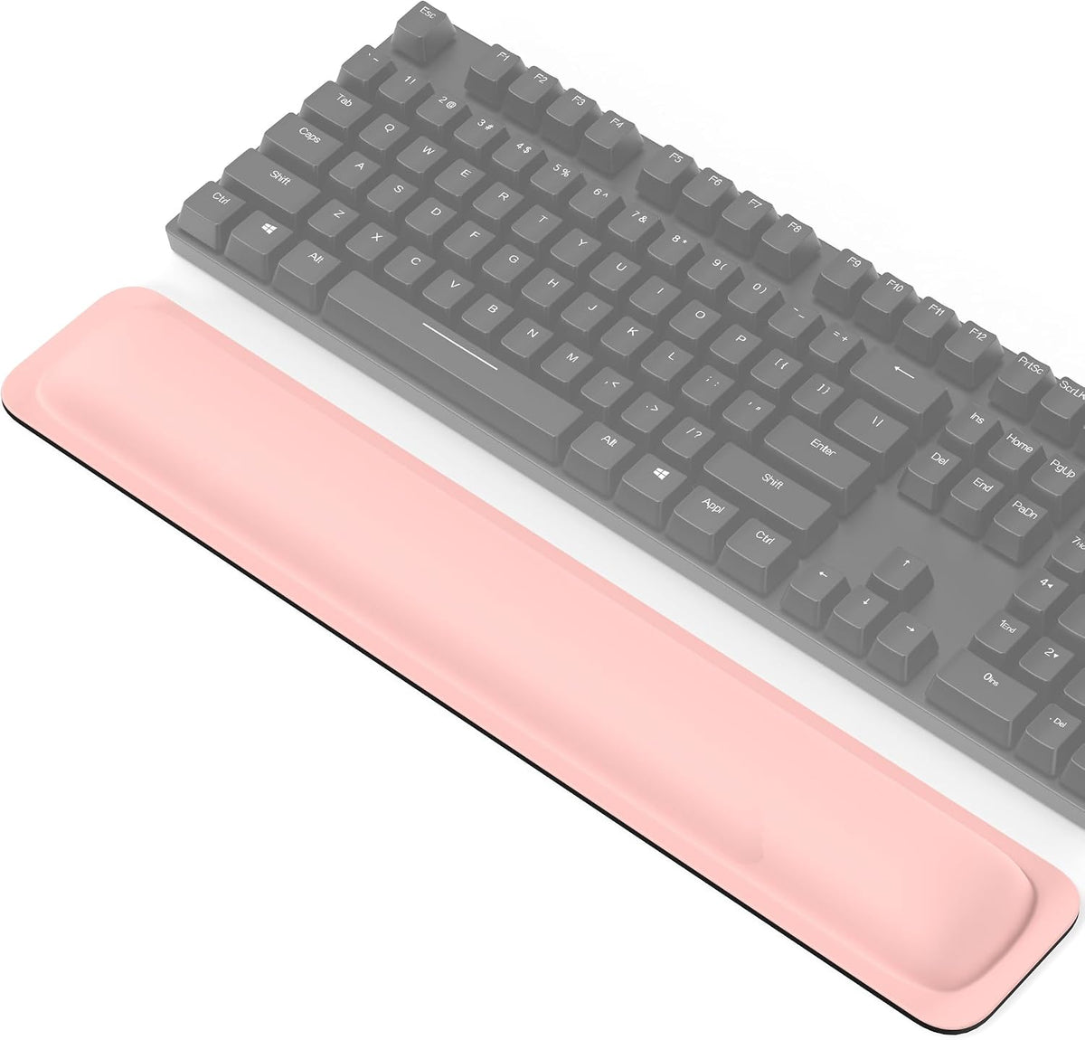 Wrist Rest for Computer Keyboard Ergonomic, 1 in Thick, 17x3.3 in