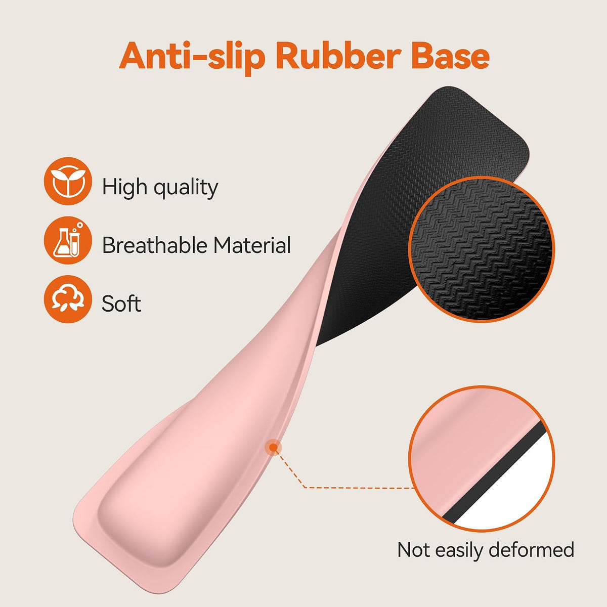 Wrist Rest for Computer Keyboard Ergonomic, 1 in Thick, 17x3.3 in
