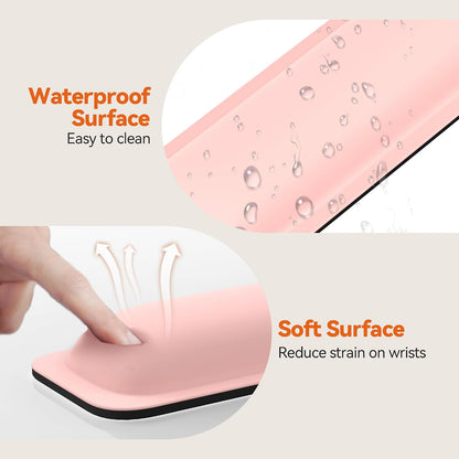 Wrist Rest for Computer Keyboard Ergonomic, 1 in Thick, 17x3.3 in