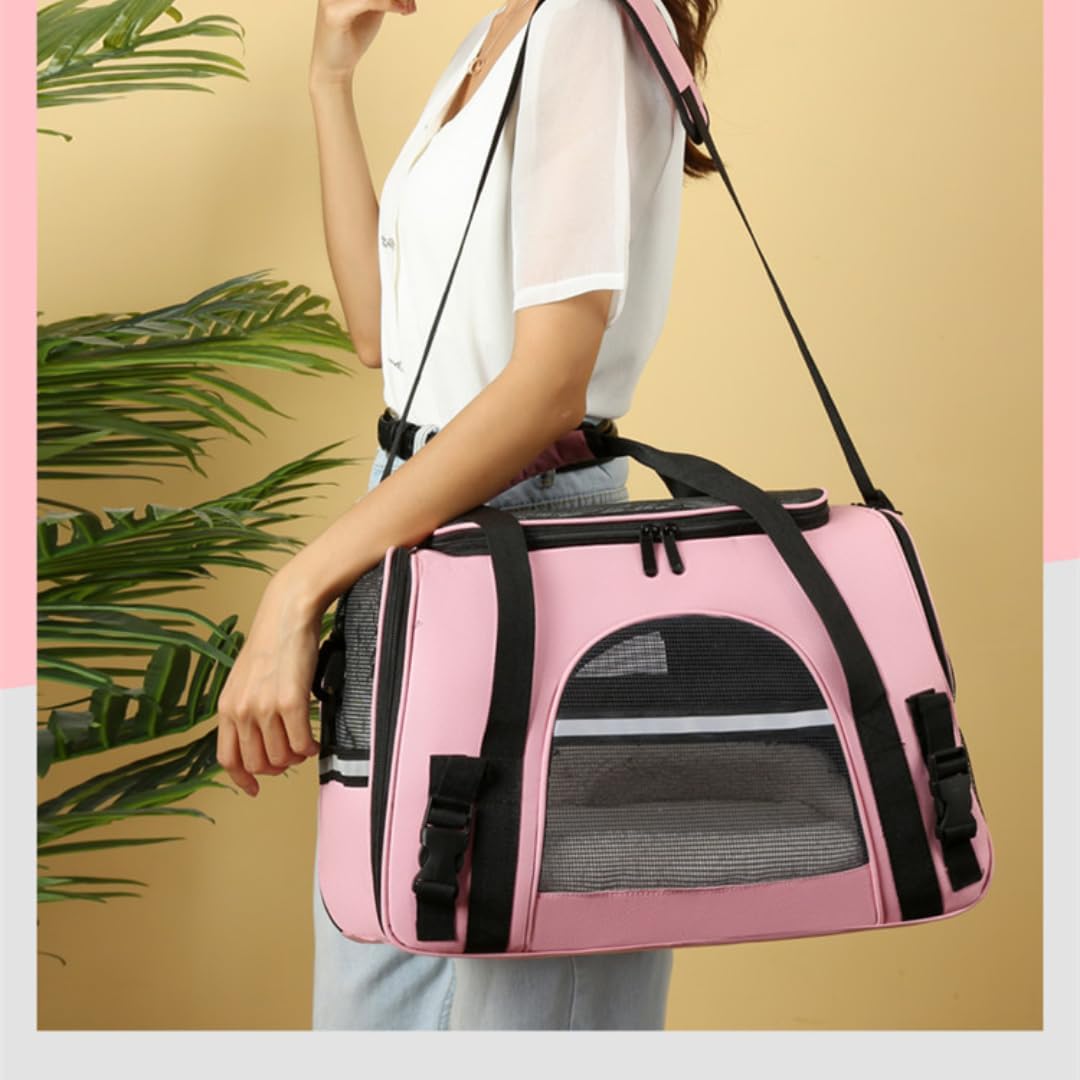 Cat Carrier Bag, Airline Approved Soft Carrier for Cats & Small Dogs