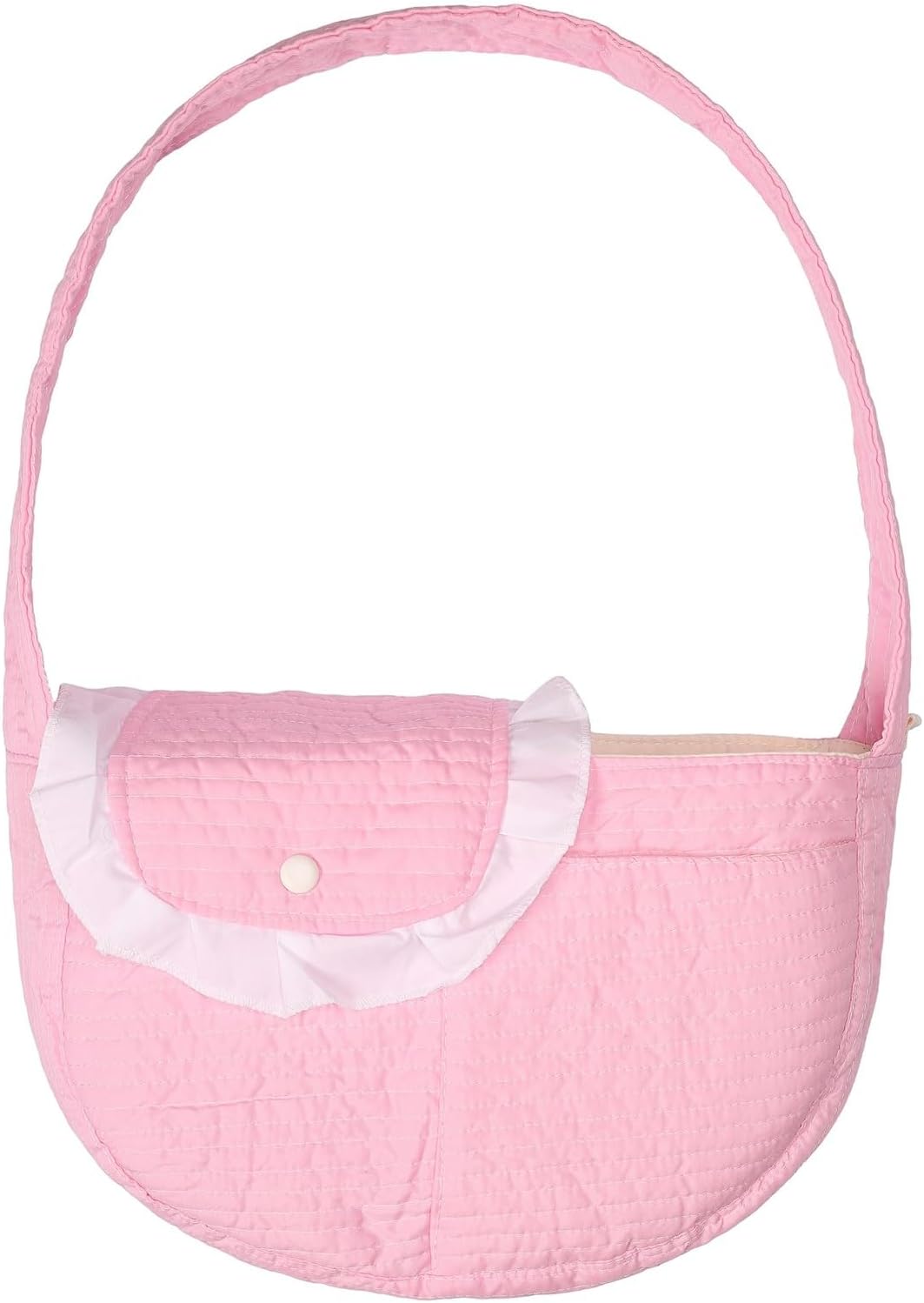 Pet Sling Carrier for Small Dogs & Cats 3-8lbs, Light Pink