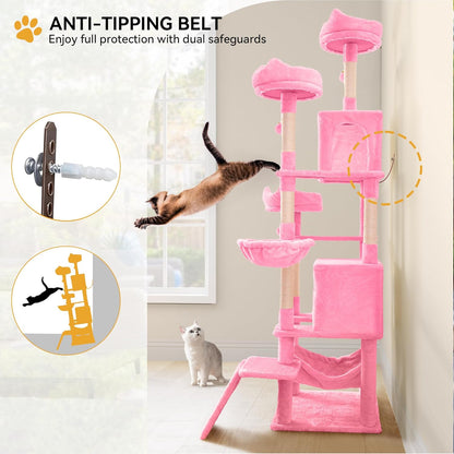 75-Inch Tall Cat Tree Indoor