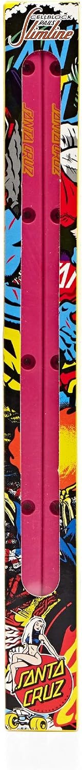Slimline Skateboard Rails Pink OneSize