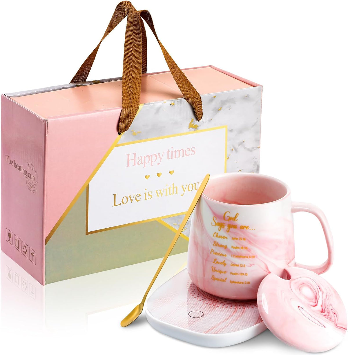 Bible Verse Coffee Mug Warmer Set Christian Coffee Mug Warmer
