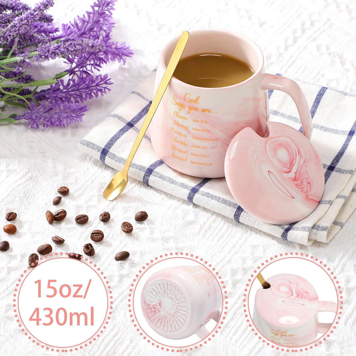 Bible Verse Coffee Mug Warmer Set Christian Coffee Mug Warmer