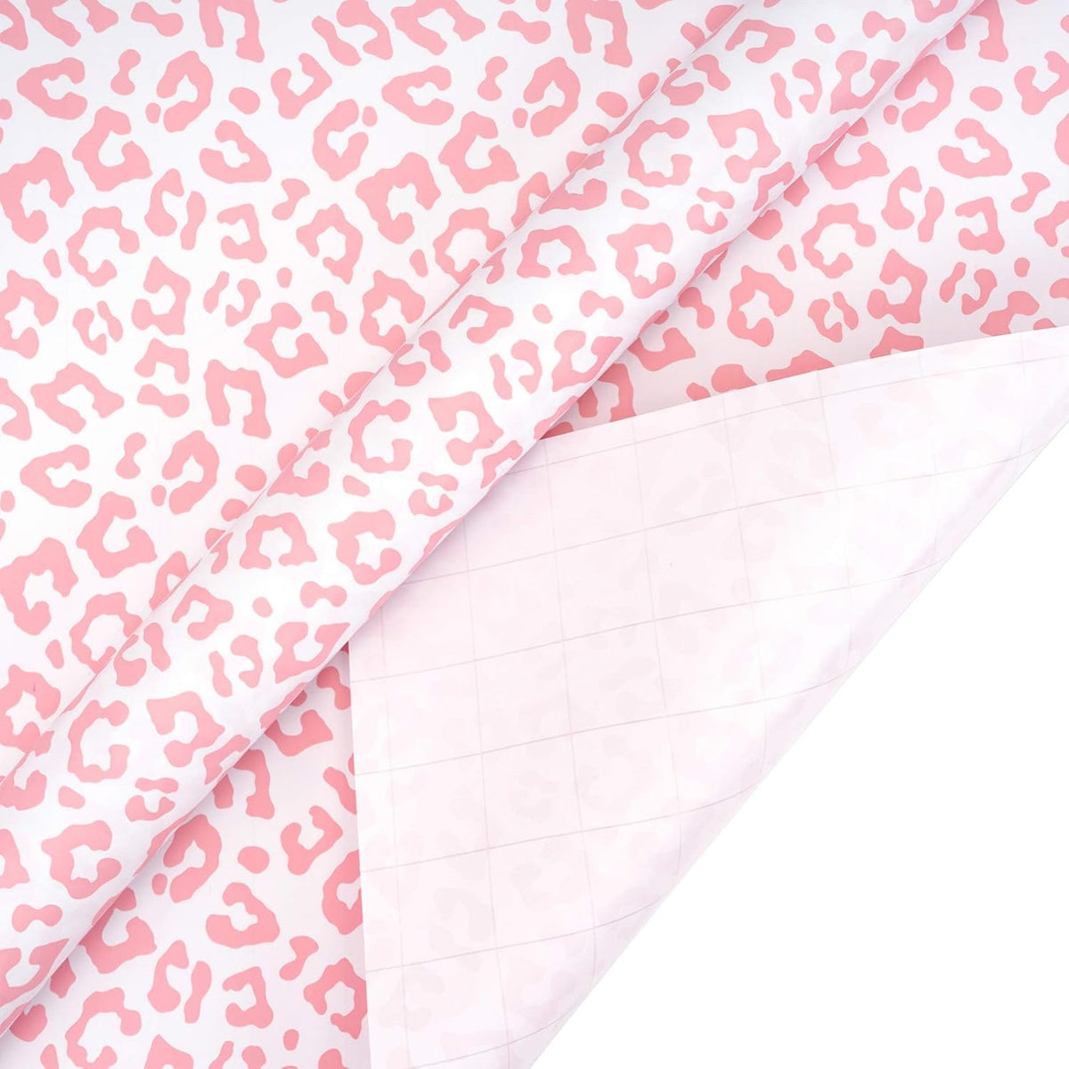30 Inch Leopard Wrapping Paper Roll - Pink Leopard Print for Birthday, Holiday, Wedding, Party, Baby Girl Present Packing - 30 inch x 33 feet