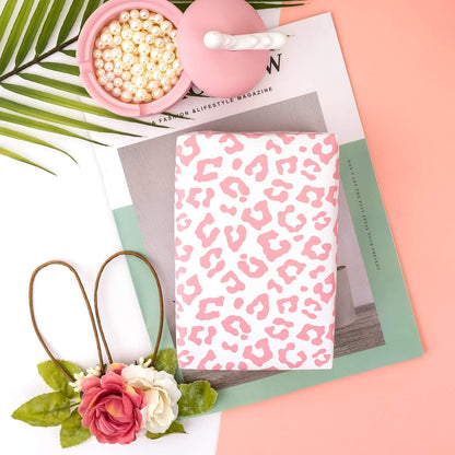 30 Inch Leopard Wrapping Paper Roll - Pink Leopard Print for Birthday, Holiday, Wedding, Party, Baby Girl Present Packing - 30 inch x 33 feet