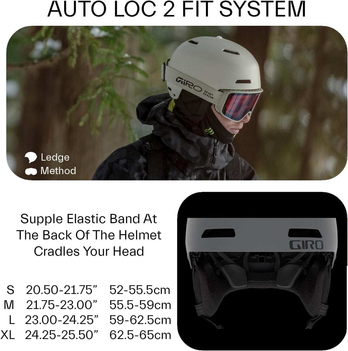 Ledge MIPS Ski Helmet - Snowboard Helmet for Men, Women & Youth