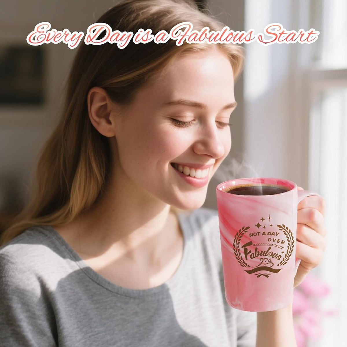Birthday Gifts for Women Mom Wife, Pink Spa Relaxation Basket Set