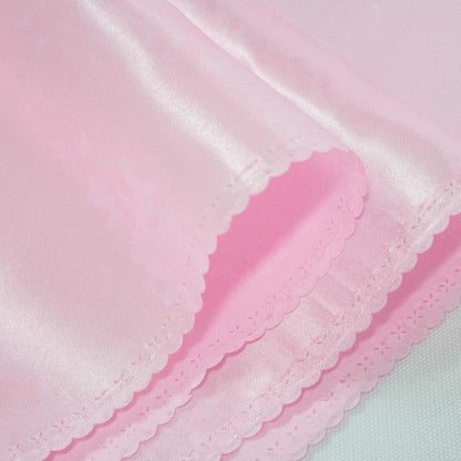 12 Pack Pink Table Runners, Satin Table Runner 12x108 Inches Long, Silk and Smooth Fabric Table Runner for Wedding, Parties, Banquets, Events Decoration