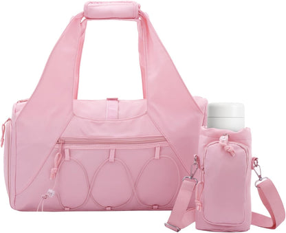 Gym Bag for Women Sports Duffel Bag Lightweight Yoga Tote Travel Carry On Handbag with Shoes Compartment