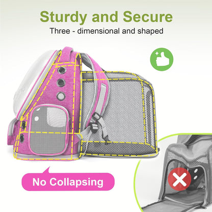 Expandable Cat Backpack Large Space Cat Bubble Backpack Carrier