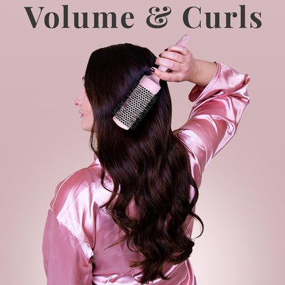 Round Brush Set for Blow Out 4 Brushes for Voluminous Blowouts
