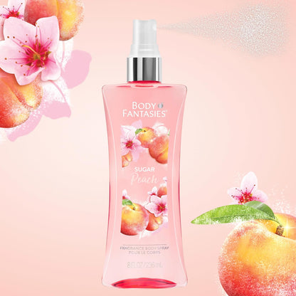 Signature Fragrance Body Spray, Sugar Peach, 8 fl oz