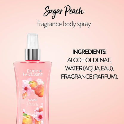 Signature Fragrance Body Spray, Sugar Peach, 8 fl oz