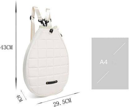 Pink Youth Tennis Racket Bags Badminton Bag Backpack for Boys Girls, Tennis Racket Backpack for Kids