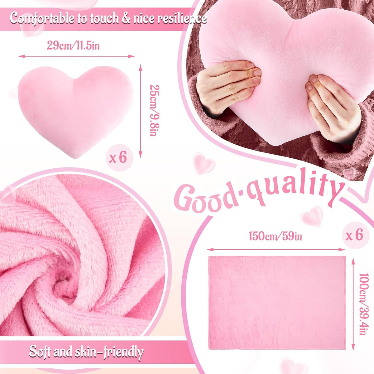 36 Pcs Sleepover Party Favor, Solid Color, Pink