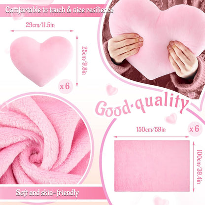 36 Pcs Sleepover Party Favor, Solid Color, Pink