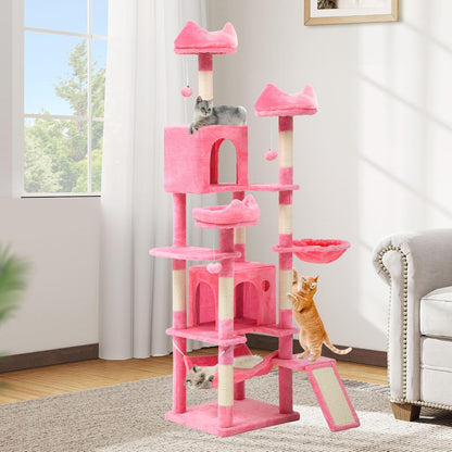 75 in Multi‑Level Cat Tower