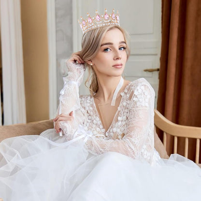 Queen Crown Princess Tiara for Women Birthday Cake Party Pageant