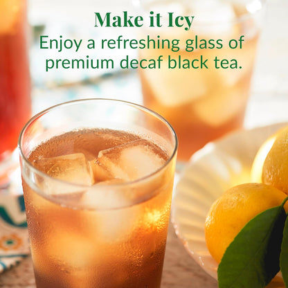 Decaf Ginger Peach Black Tea, 50 Count