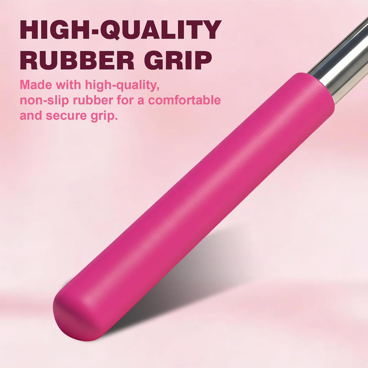 Golf Ball Retriever Telescopic for Water, 9/12/15/20Ft GolfBall Grabber Tool, Golf Accessories Gifts for Men, Women & Golfers, Golf Balls Picker with Stainless Steel Shaft & Rubber Grip